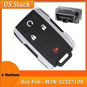 03fc-ykq-179 Kible For 2015 2016 2017 2018 2019 2020 2021 Chevrolet Colorado Remote Key Fob Obd