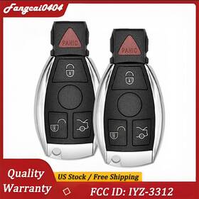 04fc-ykq-079 Kible 2 Replacement Remote For 1997 1998 1999-2014 Mercedes C/e-class Key Fob Control