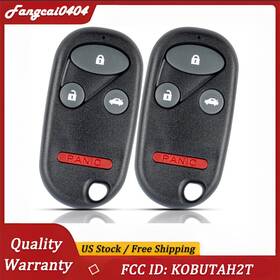 04fc-ykq-140 Kible 2 For 1999 2000 2001 2002 2003 Acura Tl 4-door Keyless Entry Remote Key Fob 4btn