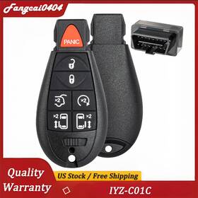 04fc-ykq-178 Kible For 08 09 10 11 12 13 14 15 16 Chrysler Town And Country Remote Start Car Key Fob