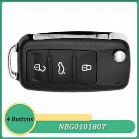 05fc-ykq-102 Kible Remote Key Fob For 2011-2016 Vw Touareg / Tiguan Jetta Gti Golf Eos Cc
