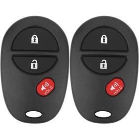 Ykq-023-2x01fc Kible 2x For 2008 - 2018 Toyota Sienna / Sequoia Tundra Keyless Remote Car Key Fob