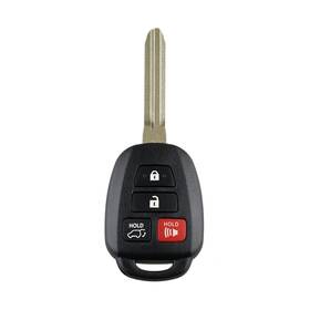 89070-42830 Kilessgo Fits For Toyota Rav4 2015 2016 2017 2018 Key 10.0 3.6 1.3 Cm Black