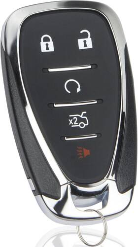Lecv5051 Lehicriar Key Fob Replacement Compatible With 2006-2021 Chevy Malibu Camaro Black