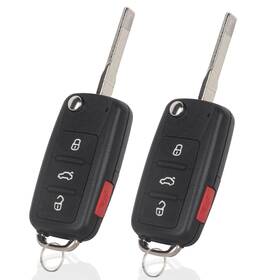 Leds4012 Lehicriar Key Fob Remote Compatible With 2011-2016 Vw Volkswagen Tiguan Touareg Jetta B