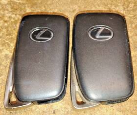 89904-53e70 Lexus 5923335ae Lot Of 2 Oem Smart Key Fob Keyless Hyq14flb