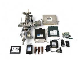 89661-30x51 Lexus 2014 Gs350 F-sport Engine Ignition Module Lock Smart Key Set Oem 057 #a59
