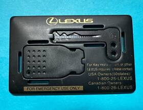 89795-50020 Lexus Oem 2004-2006 Ls430 Ls Smart Key Emergency Replacement Card Transponder