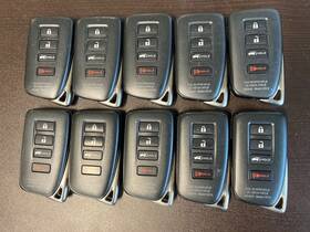 89904-0e300 Lexus Lot Of 10 Oem Nx300 Nx300h Rx350 Rx450h Smart Keyless Remote Fobs Hyq14flb