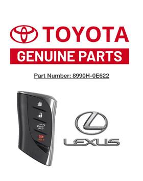 8990h-0e620 Lexus 8990h 0e620 Genuine Keyless Entry Transmitter