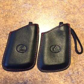 Lexus Pt420-00184-lb Key Glove 2 Pack For 2022 2023 Fsport Cover Black Red Stitching