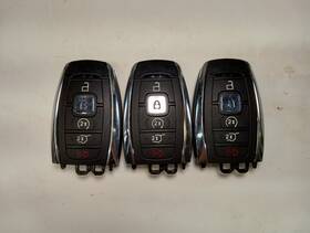 M3n-a2c940780 Lincoln 5933990 Lot Of 3 Oem Smart Key Fob Remotes 5 Buttons