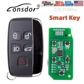 K518sa2036 Lonsdor Specific Smart Key 5 Buttons 315mhz For 2015-2018 Land Rover& Jaguar