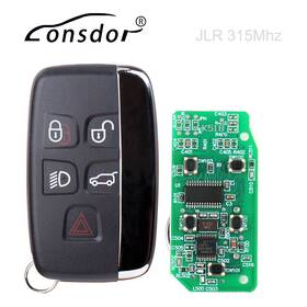 Sa2036-b Lonsdor Sa2036/sa2036-b Smart Key 315mhz 433mhz Fit For 2015-2018 Land Rover Jaguar 5 Buttons