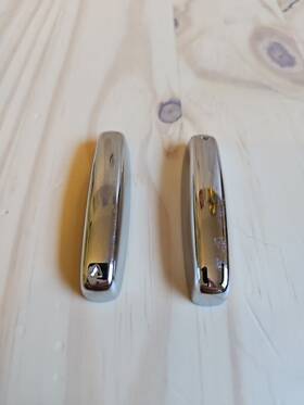 8148103 Lrnj Land Rover Rr L405 13-17 / Sport 10-16 Evoque Key Fob Caps End Chrome Set