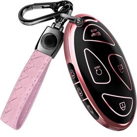 Hyub7bk03 Lucrum Hyundai Ioniq 6 Key Fob Cover Keychain Tpu Case For 7-button Models