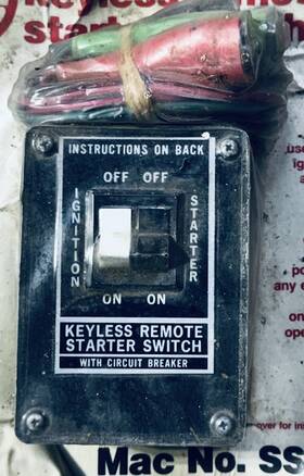 Ss75 Mac Tools Nos Keyless Remote Starter Switch New In Package