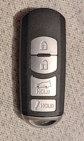 Tk52-67-5dy Mazda New Oem Smart Key 2016-2019 Cx-5 2016-2020 Cx-9 Remote Fob