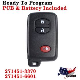89904-35030 Mecautocarkeys For 2008 2009 2010 2011 2012 Toyota Rav4 Keyless Remote Smart Car Key Fob