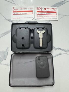 Be1532 Mercedes-benz 500sl 500sel S-class Flip Key Fob Oem 1990 1993 Mint