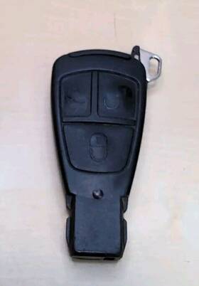 Can-6960 Mercedes Benz Fcc Id Iyz 3302 Oem C E S Class 4 Button Smart Keyless Fob Black Logo