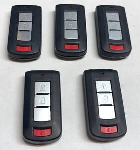 Oucghr-m013 Mitsubishi 8637b639 Lot Of 5 Oem Key Fob Keyless Entry
