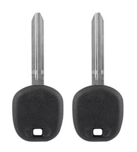 89785-26020 Mkeyline Toy43 Toy44 2x New Replacement Toyota Transponder Ignition Key For 4c Chip