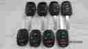 2500a-hlik61t Mlbhlik6-1t Hlik-1t Hlik6-1t Honda Lot Of 8 Mlbhlik-1t Keyless Entry Oem Remote Head Key Fob 2500a-hlik1t