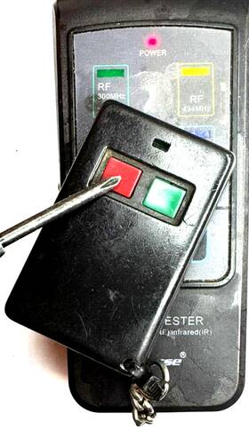 Elv547-49-875 Mobile Alert Vintage Vehicle Security System Alarm Key Fob Control