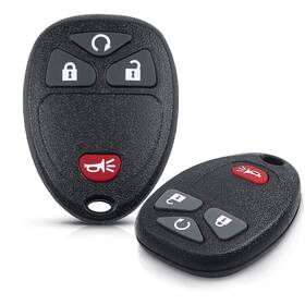 Montgopest 798116776680 Car Key Fob Keyless Entry Remote Compatible With Chevy Silverado Avalanche Ca
