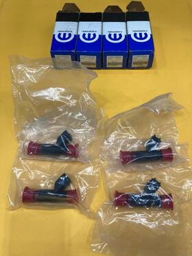 04591306ab Mopar New Oem Fuel Injectors Set Of 4 4591306ab Sealed Pack Nos