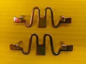 05086168aa Mopar Genuine Oem 5086168aa 5086168 2 Front Disc Brake Anti-rattle Clips Nos 05086168aa Mopar Genuine Oem 5086168aa 5086168 2 Front Disc Brake Anti-rattle Clips Nos