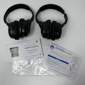 68090405aa Mopar 2x Wireless Headphones And Owner Manual For Oem Overhead Dvd Player Tested 68090405aa Mopar 2x Wireless Headphones And Owner Manual For Oem Overhead Dvd Player Tested