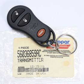 56036859ac Mopar/chrysler Genuine Oem 2000-2004 Jeep Grand Cherokee Key Fob