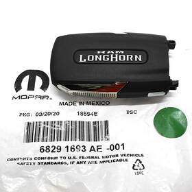 68291693ae Mopar/chrysler Genuine Oem 2019-2024 Dodge Ram Longhorn 1500 Smart Key Fob