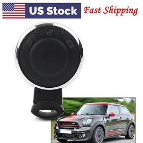 77us Motorshop 424124791314 Remote Key Fob Shell Case Replacement 3 Button For Bmw Mini Cooper 2007-2014 Usa