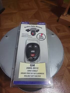 730-6950 Napa 019495907060 Solutions Keyless Entry Remote