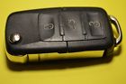 Hlo1k0959753h Nbg92596263 Remote Uncut Flip Keyless Key Volkswagen