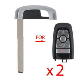 Akblb910 New Smart Remote Emergency Key Blade Insert Replacement For Ford 2 Pack Akblb910 New Smart Remote Emergency Key Blade Insert Replacement For Ford 2 Pack