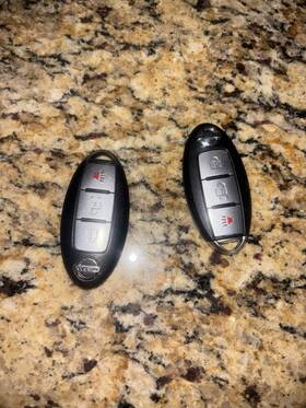 Nissan 144453655185 Key Fobs For 2017 Titan Truck. New Never Been Used Nissan 144453655185 Key Fobs For 2017 Titan Truck. New Never Been Used