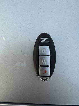 285e3-1et5d Nissan 09-20 370z Black Silver Electronic Smart Access Key Fob Remote Oem