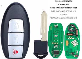 285e3-ihj2a Nissan 46 285e3ilkod 285e3ihj2a New Keyless Remote For Oem Car Key Fob Smart Entry Cwtwbiu825