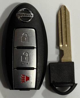 Cwtwbiu808-mint Nissan Cwtwbiu808 Smart Keyfob 3b Oem New Keyblade