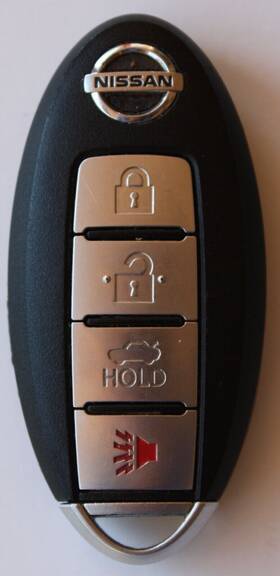 Twb1u735 Nissan Oem 4 Button Key Fob Remote - No Blank Twb1u735 Nissan Oem 4 Button Key Fob Remote - No Blank