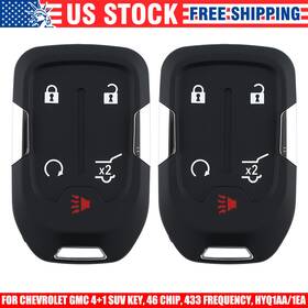 135296321358398 Oe Quality Oem 2019-2023 Chevrolet Silverado 5 Button Remote Key Fob Case Shell Replacement