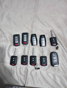 Cwt-1g077 Oem Random 10 Used Key Fob/remote Lot Mixed Makes