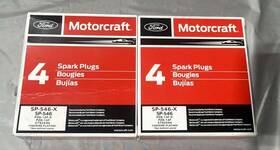 Pzk14f Oem Factory Ford Part Sp-546 Set Of 8 Genuine Motorcraft Same Sp-515 Spark Plugs