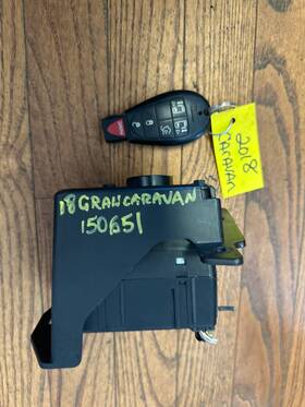 P68257921ac Oem Factory 2018 Dodge Caravan 3.6l Wireless Ignition Switch Node With Fob