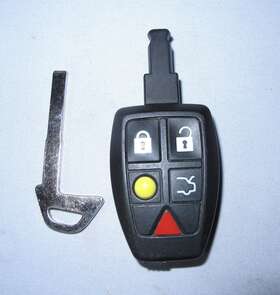 Oem Ltqv0315 Unlocked Volvo Keyless Remote Fob 5b Uncut Key For -