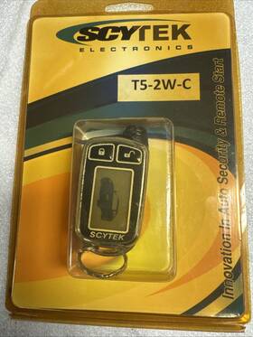T5-2w-c Oem Scytek Remote Start And Alarm Key Fob New